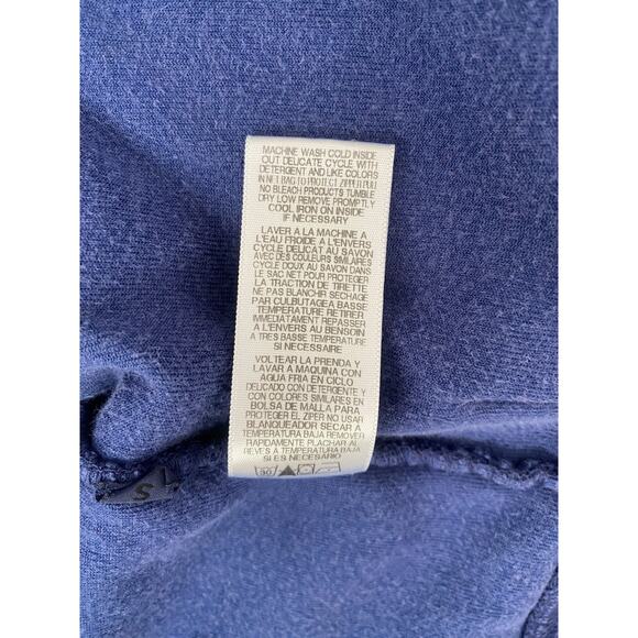 Vintage Y2K Juicy Couture Blue Velour Full Zip High Neck Track Jacket S USA - Picture 6 of 8